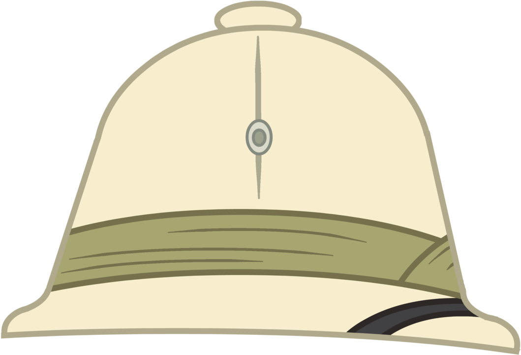 Cap Clipart Safari Hat - Cartoon Safari Hat Png (1081x739), Png Download