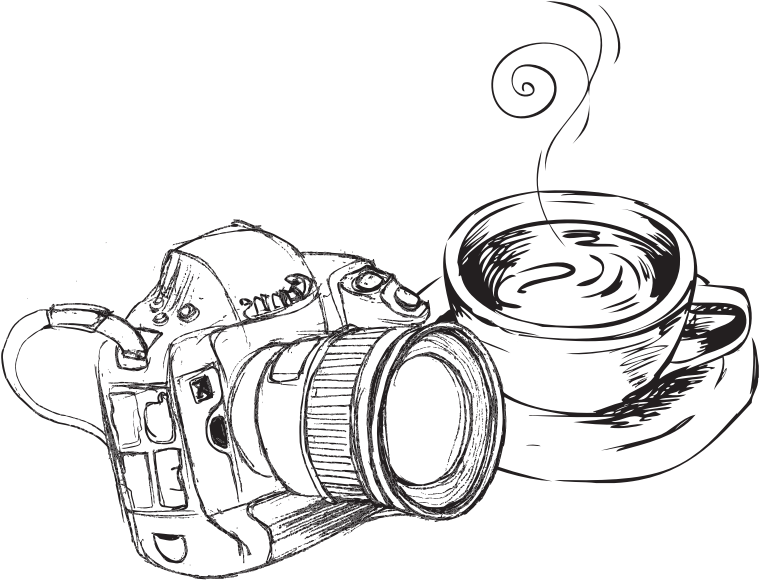 Delight In The Day To Day - Sketch (764x590), Png Download