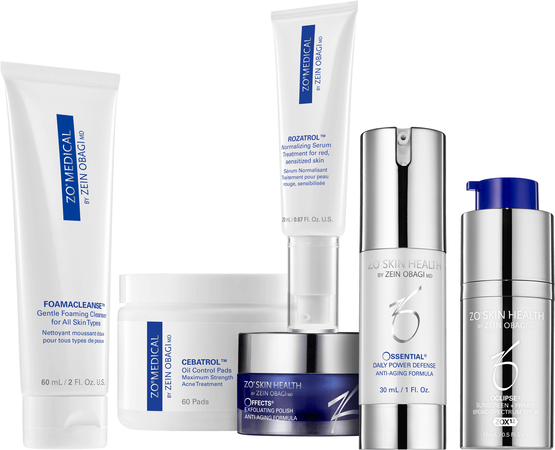 Zo Skin Health Products Are Formulated To Resolve Multiple - Zo Skin Normalizing System (2581x2000), Png Download