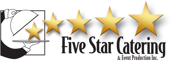 Five Star Catering And Events - Catering And Events Logo (615x224), Png Download