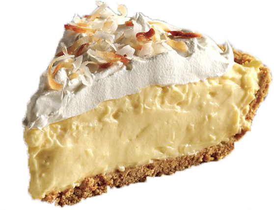 Coconut Cream Pie - Smetannik (640x428), Png Download