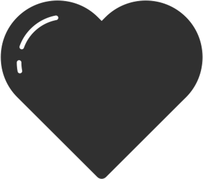 Heart Vector Icon Png (1024x1024), Png Download