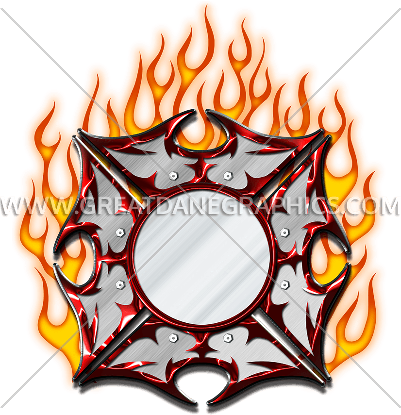 Fire Maltese Cross - Firefighter Mask (825x880), Png Download