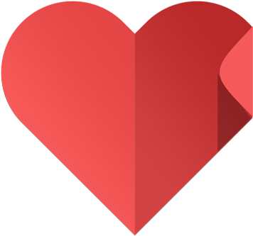Love-icon - Heart Flat Design Png (500x500), Png Download