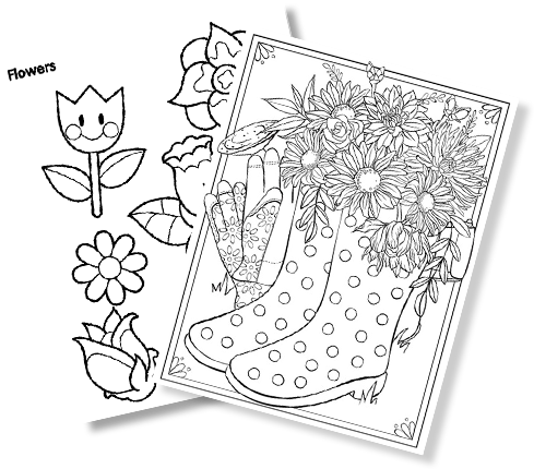 259 Free, Printable Mothers Day Coloring Pages - Coloring Pages (489x430), Png Download