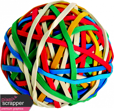 A Bouquet Of Freshly Sharpened Pencils - Us Toy Gs724 Rubber Band Ball Stess Toy (456x456), Png Download