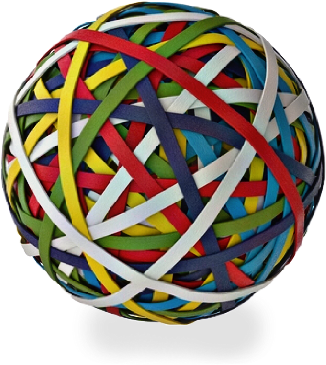 Ftestickers Ball Rubbers Rubber Bands Stickers Freetoe - Natural Rubber (1284x1024), Png Download