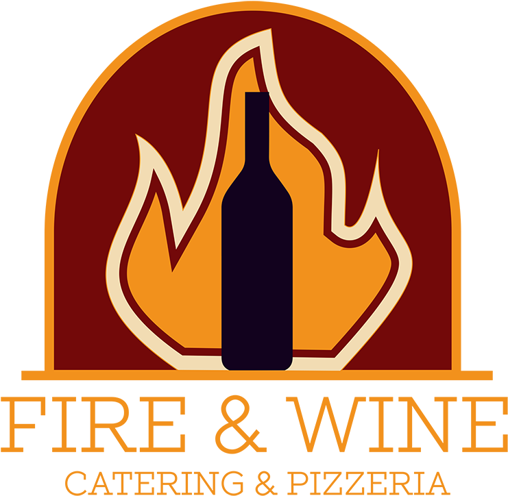 Fire & Wine Catering Logo - California (800x800), Png Download