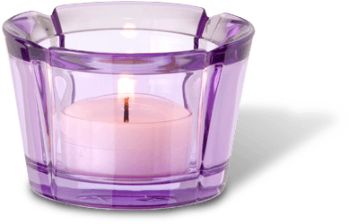 Gc Votive Lilac Grand Cru - Glass Tea Light Candle Png (700x700), Png Download