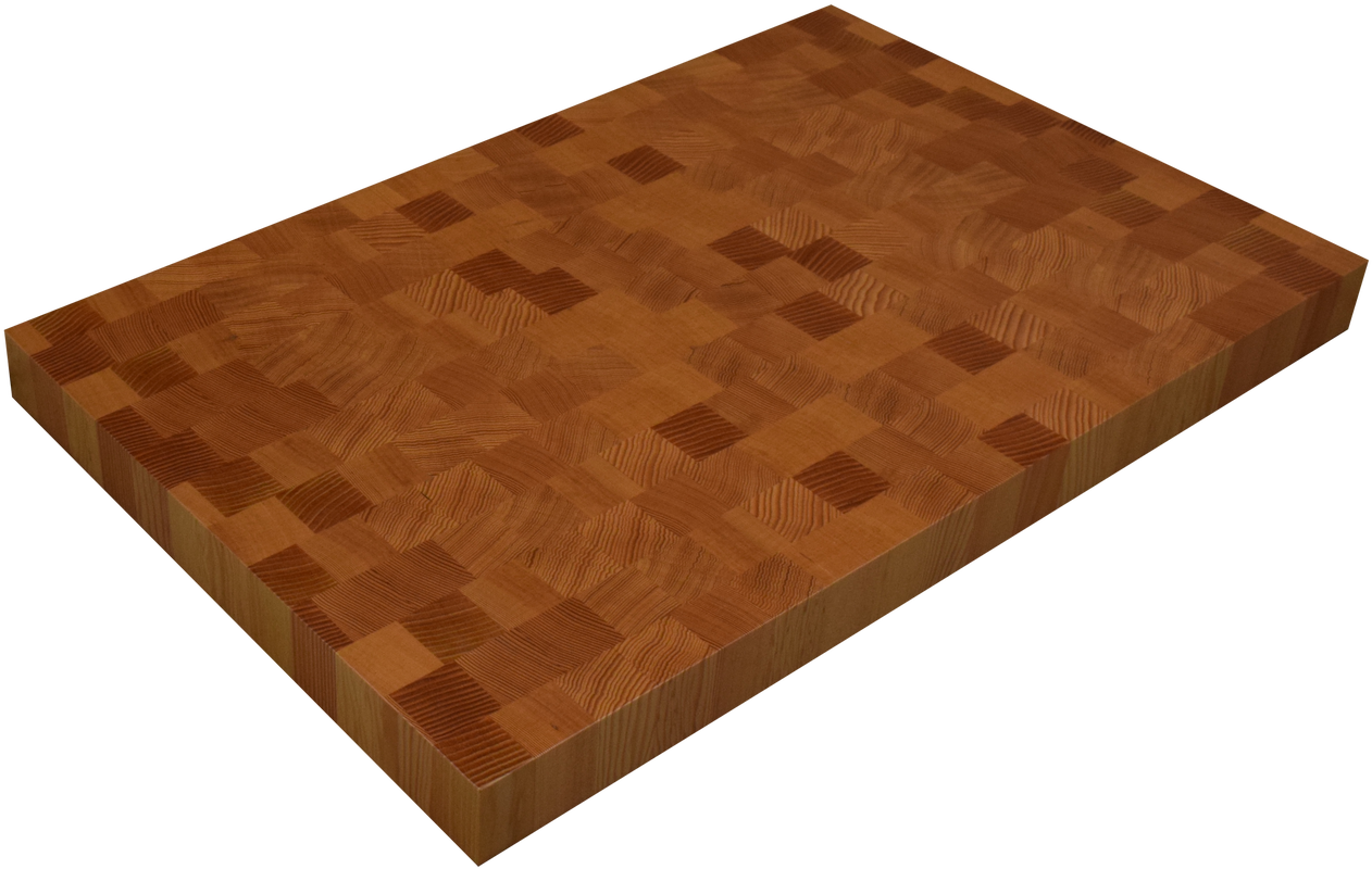 Douglas Fir End Grain Butcher Block Countertop - Butcher Block (1280x814), Png Download
