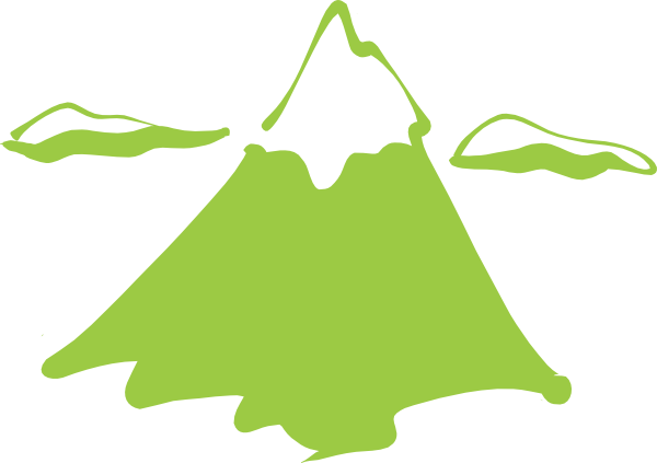 Mountain Clip Art (600x423), Png Download