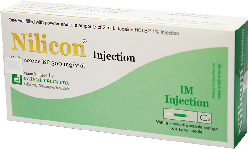 Nilicon - Lidocaine Injection 3.5 Ml (958x621), Png Download