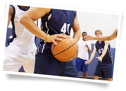 Basketball Wristband - Motivating Boys To Learn In School (416x302), Png Download