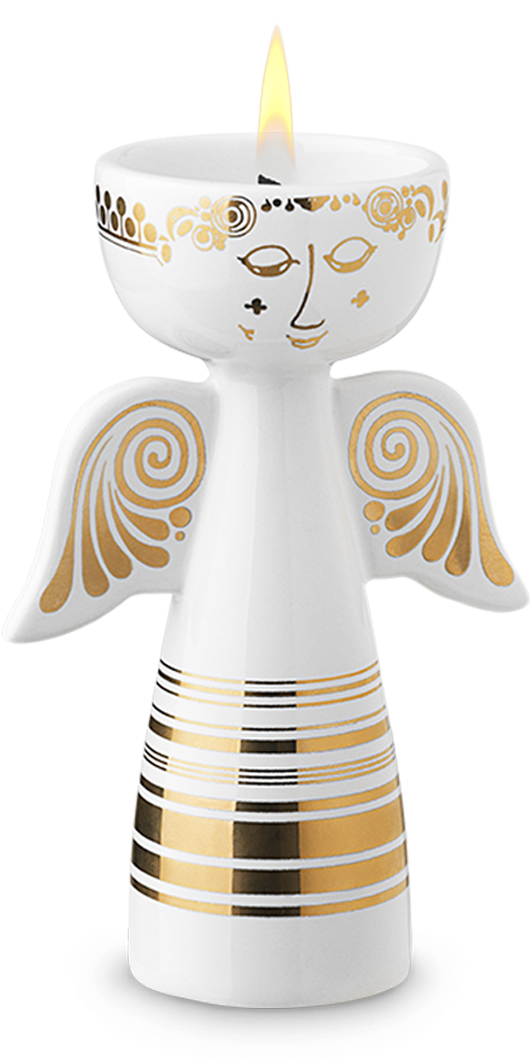 Lucia Tealight Holder Angel Gold H13 5 Lucia - Bjørn Winblad Lysestager (1200x1200), Png Download
