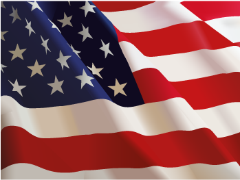 Flag Of Us Vector Logo - American Flag (400x400), Png Download