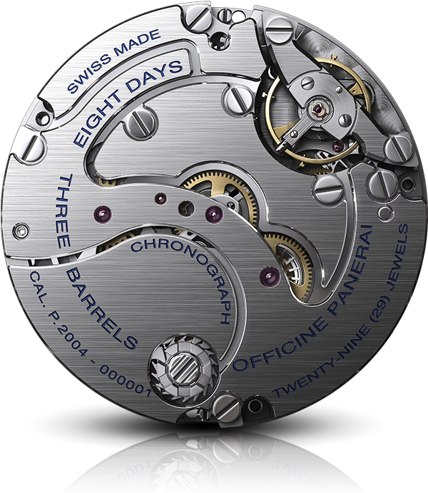 Panerai P - 2004 Calibre - Panerai P 9000 (850x788), Png Download