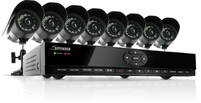 Dvr Security System For Checkmating Criminal Activities - Headphones (687x352), Png Download