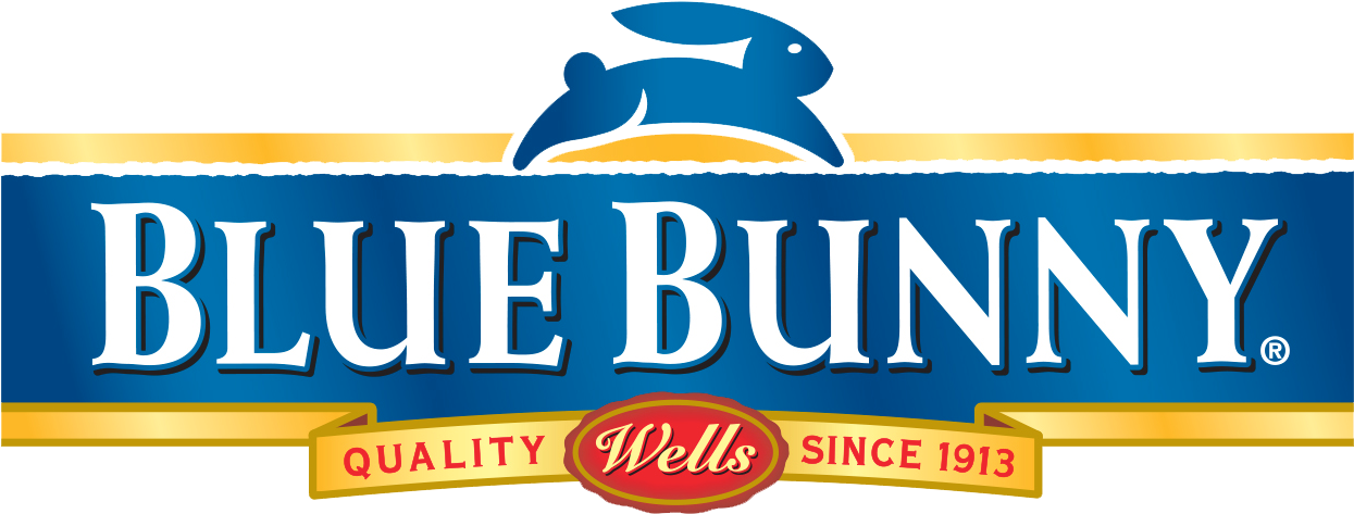 Blue Bunny Logo - Blue Bunny Ice Cream Cups (1292x800), Png Download