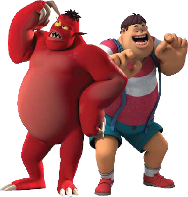 Boom - Boom My Giant Friend (372x390), Png Download