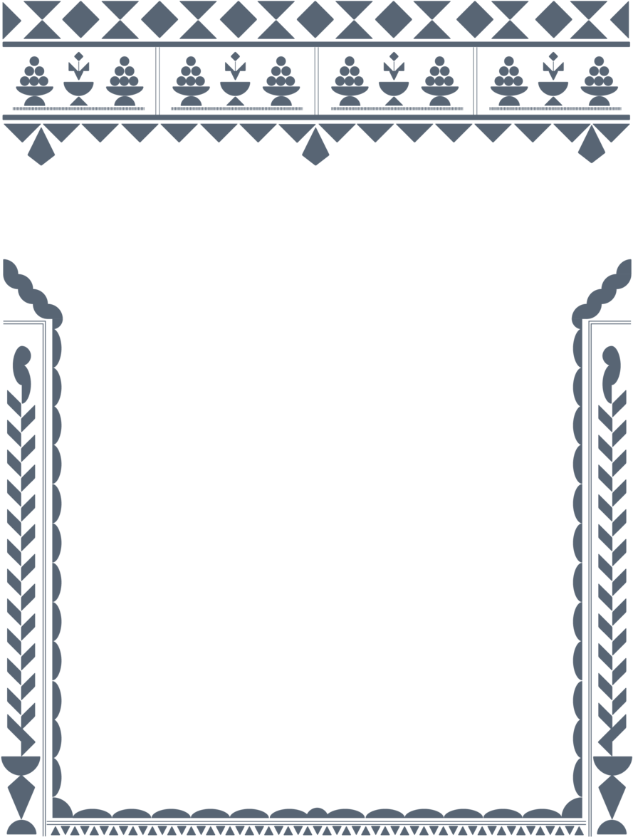 Download Vector Graphics Clipart Borders And Frames - Art Deco (900x1188), Png Download