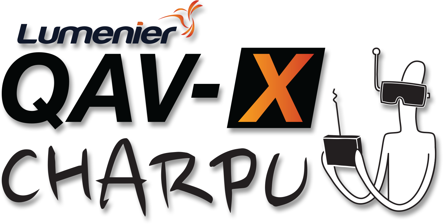Qav X Charpu Logo Top Bottom Shadow - Lumenier (1920x1080), Png Download