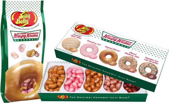 Krispie Cream Keep And Give Set From Jelly Belly - Krispy Kreme Jelly Beans (600x600), Png Download