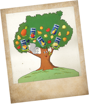 Nace La Campaña Del Árbol Y La Ardilla De Jumex - Jumex Historia (362x423), Png Download