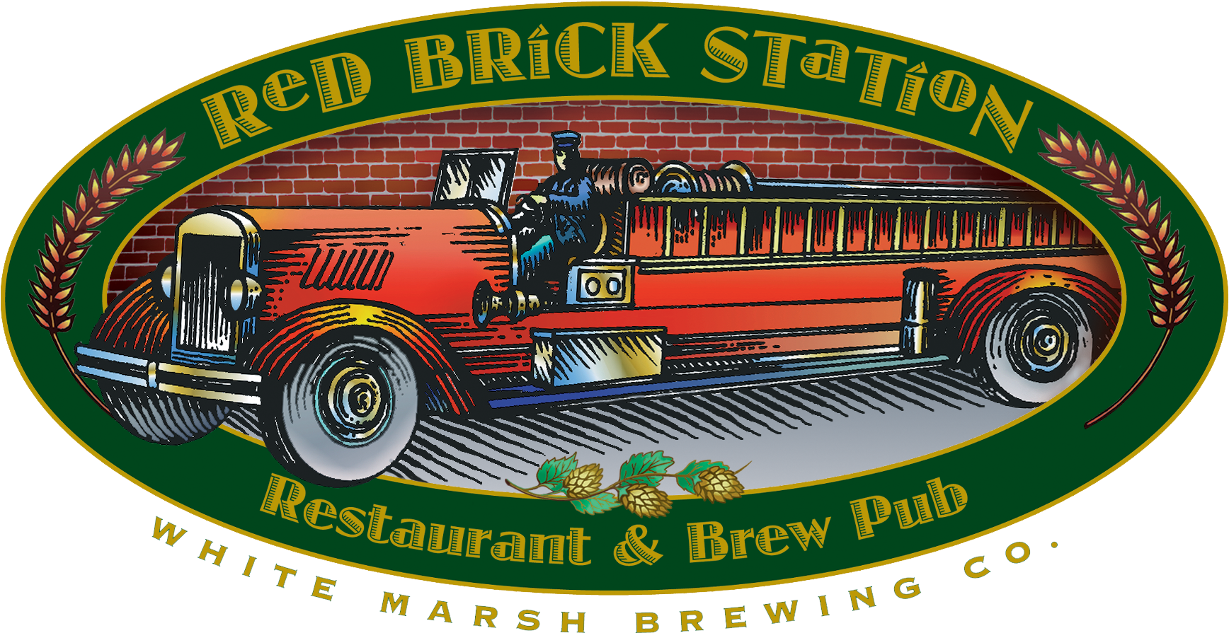 View Larger Image - Red Brick Station (1900x1000), Png Download