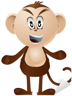 Monkey Toon (400x400), Png Download