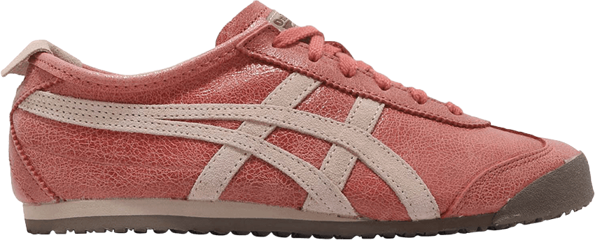 Mexico 66 'red Brick' - Men's Shoes Sneakers Ontisuka Tiger Mexico 66 Dl408 (850x344), Png Download