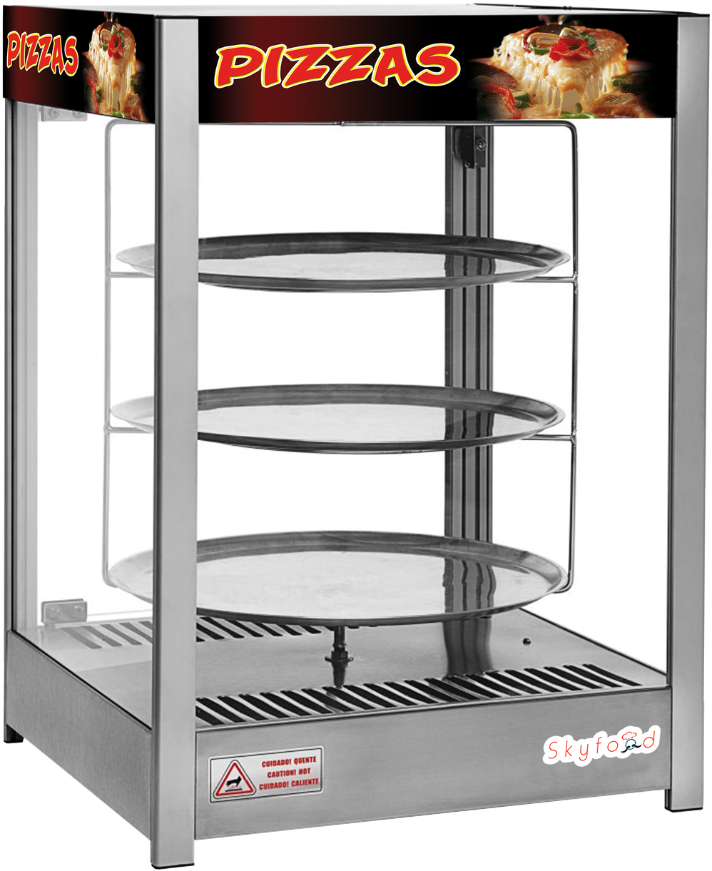 Skyfood Pizza Display Case - Steam Line Pizza Display Case, 22"w X 19"d X (1059x1280), Png Download
