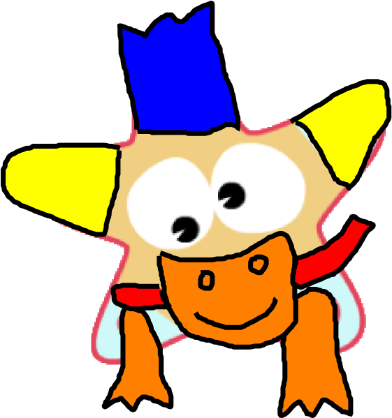 Baby Einstein Duck Clipart - Quacker The Duck (561x599), Png Download