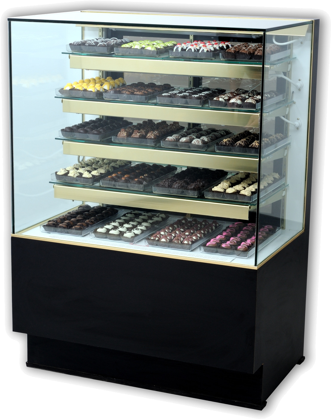 Welded Glass Candy Display Case - Display Case (1416x2128), Png Download
