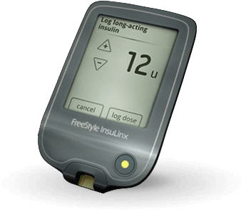 Freestyle Insulinx Glucose Monitoring Meters - Blood Glucose Meter Korea (379x349), Png Download