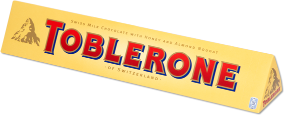 Image - Toblerone Milk Chocolate 200g (570x500), Png Download