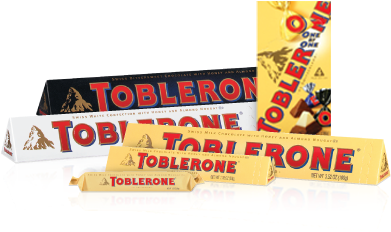 Toblerone Chocolate - One By One - Pack Of 9 - 7.05 (400x477), Png Download