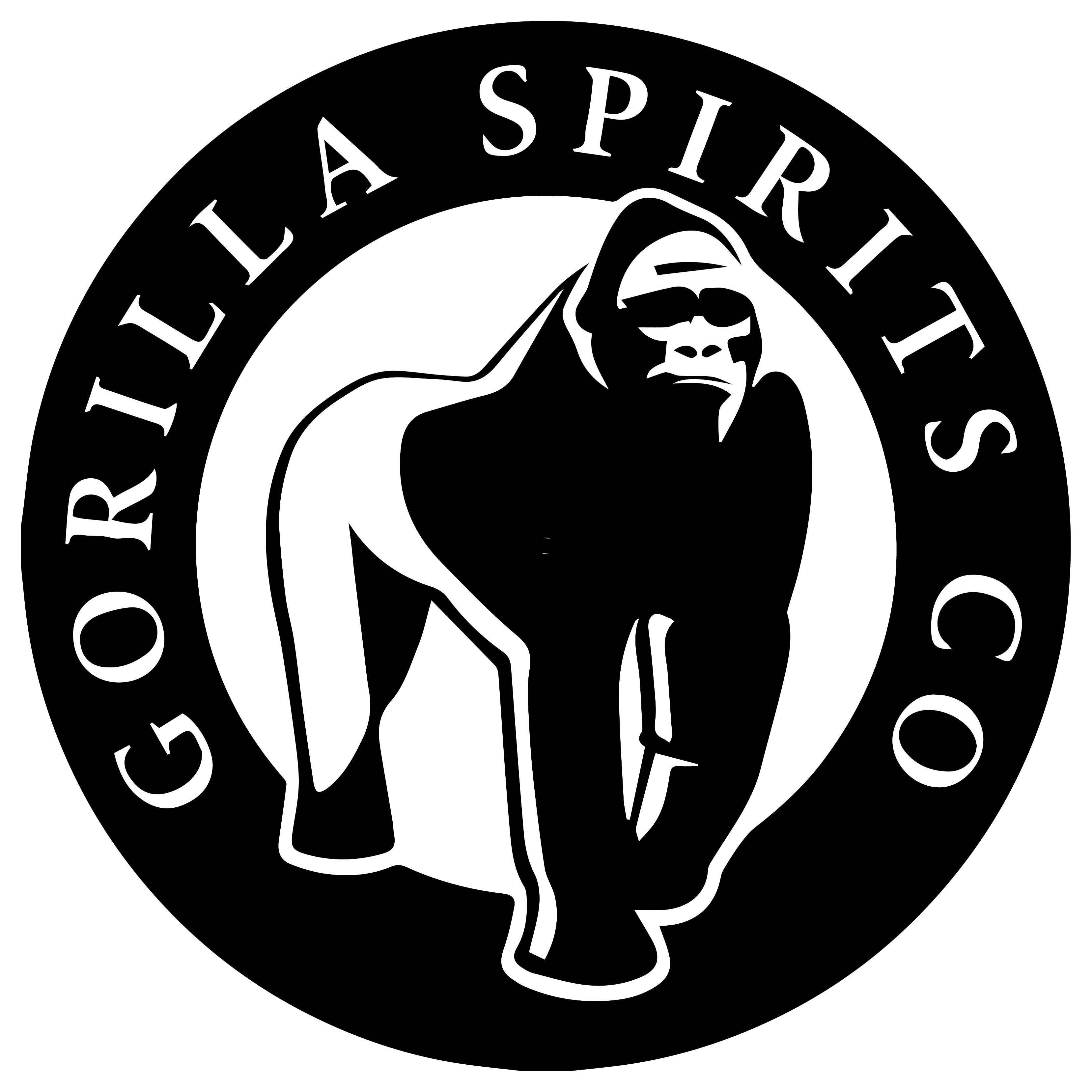 Gorilla Spirits (3315x3315), Png Download