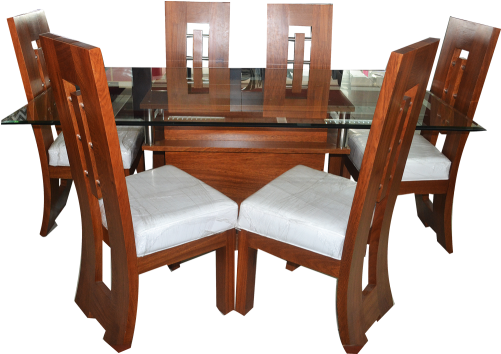Juego De Comedor Berlin En - Chair (500x500), Png Download