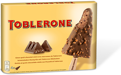 Bombones Toblerone - Toblerone Ice Cream (500x262), Png Download