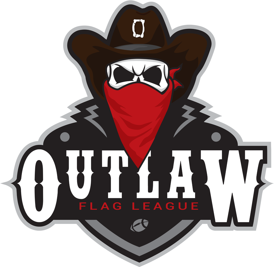 Outlaw Flag League Preview - American Football (1024x1024), Png Download