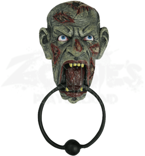 Hungry Zombie Door Knocker - Door Knocker (550x550), Png Download