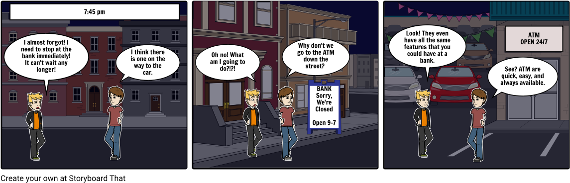 Atm Psa - Cartoon (1164x385), Png Download