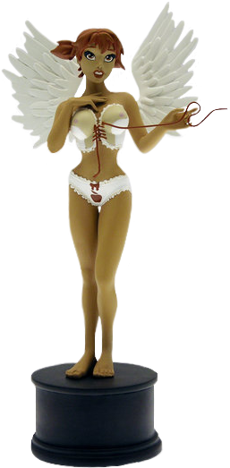 Angelique In Lingerie Sexy Angel Statue - Lego Statue Sexy (278x541), Png Download