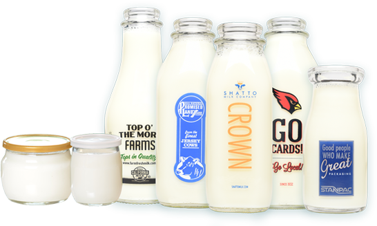 Botellas De Vidrio Contenedores De Vidrio Frascos Para - Envases De Vidrio Para Leche (605x346), Png Download