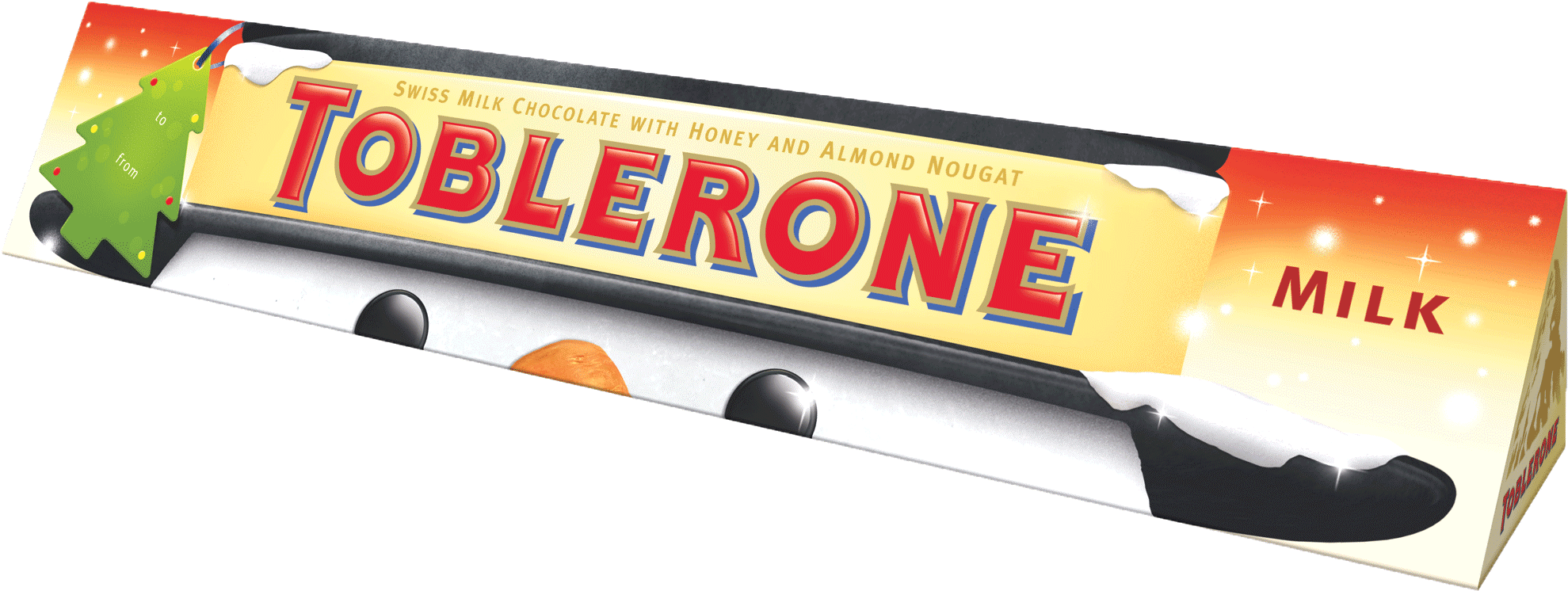 The Same Delicious Swiss Chocolate And Honey Almond - Kraft Toblerone Fruit & Nut Sleeve Delivered Worldwide (2480x1748), Png Download