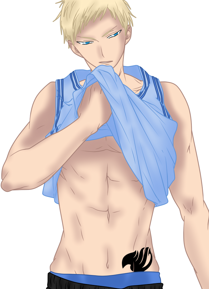Hikari Sexy 2 - Blonde Hair Fairy Tail Oc (670x925), Png Download