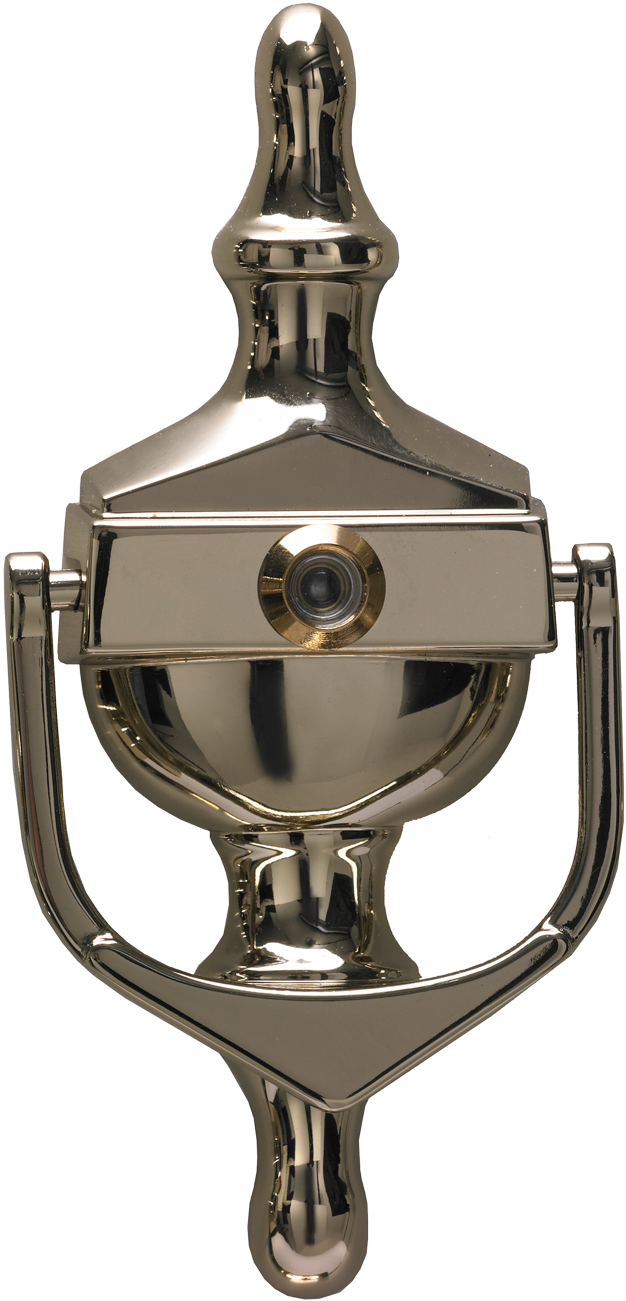 Gold Urn Spy - Fab & Fix Door Knockers (1000x1446), Png Download