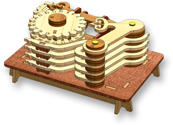 Do You Know How A Combination Lock Works See For Yourself - Make A Combination Lock (603x431), Png Download