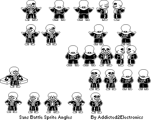 Download Sans Battle Sprite Angles By Undertale Tshirt White Color Phone Case Samsung Galaxy Png Image With No Background Pngkey Com