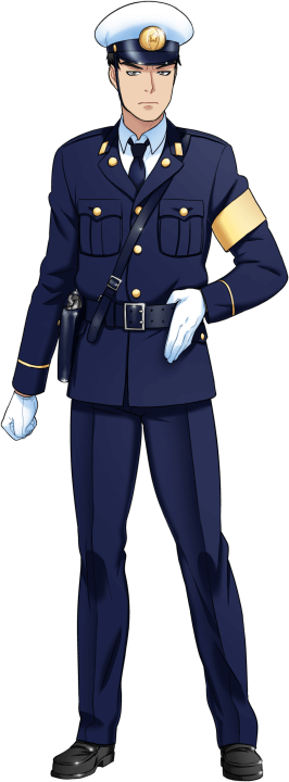 Police - Yandere Simulator Police (266x720), Png Download